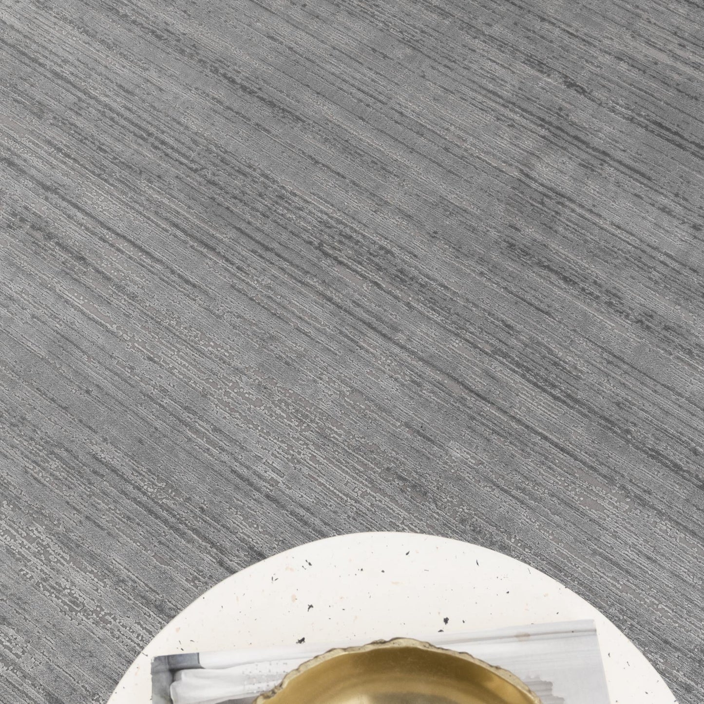 Chateau Distressed Grey Rug - CH01