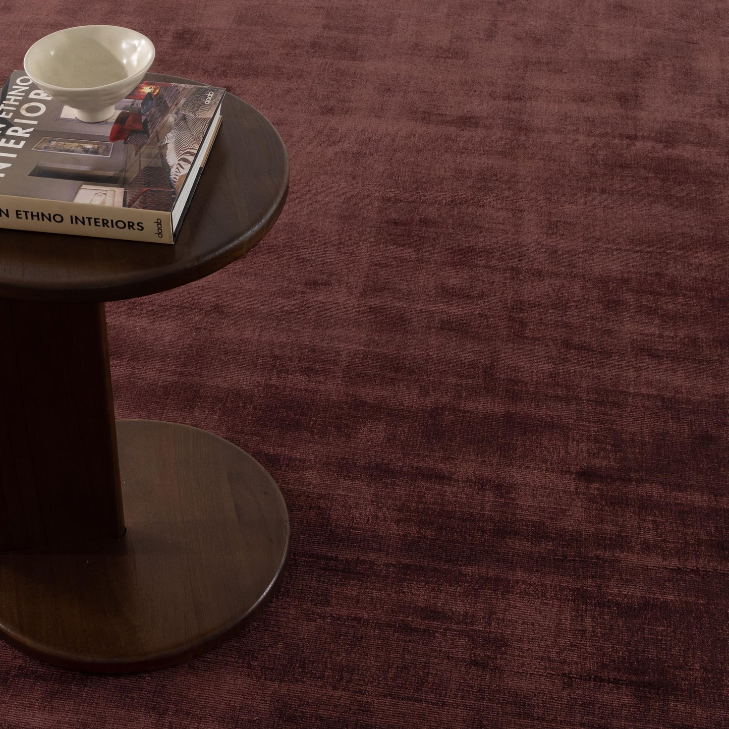 Reverie Chocolate Cherry Rug