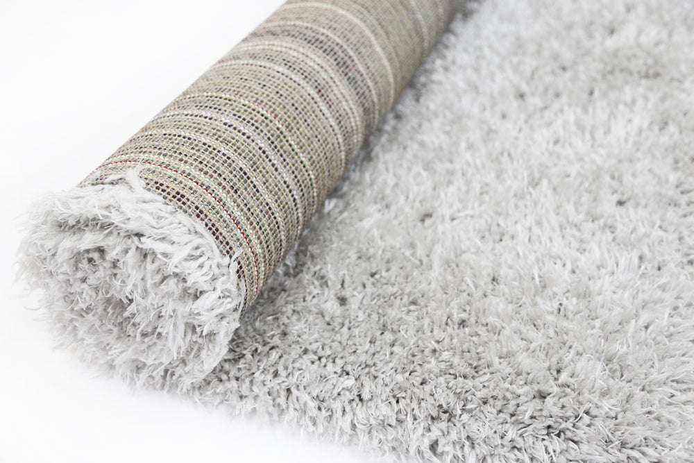 Flokati Super Soft Ultra Thick Shag Rug Silver