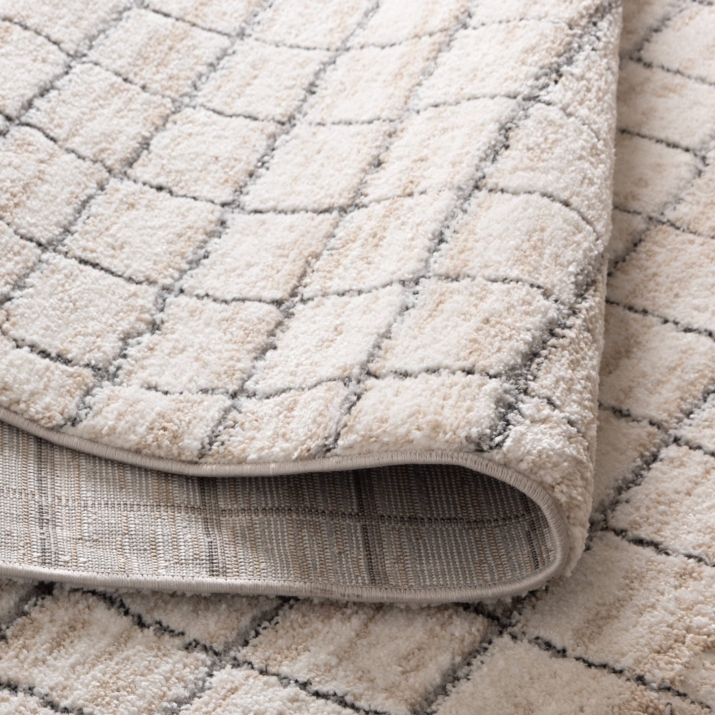 Nola Clean Lines Neutral Rug - N004