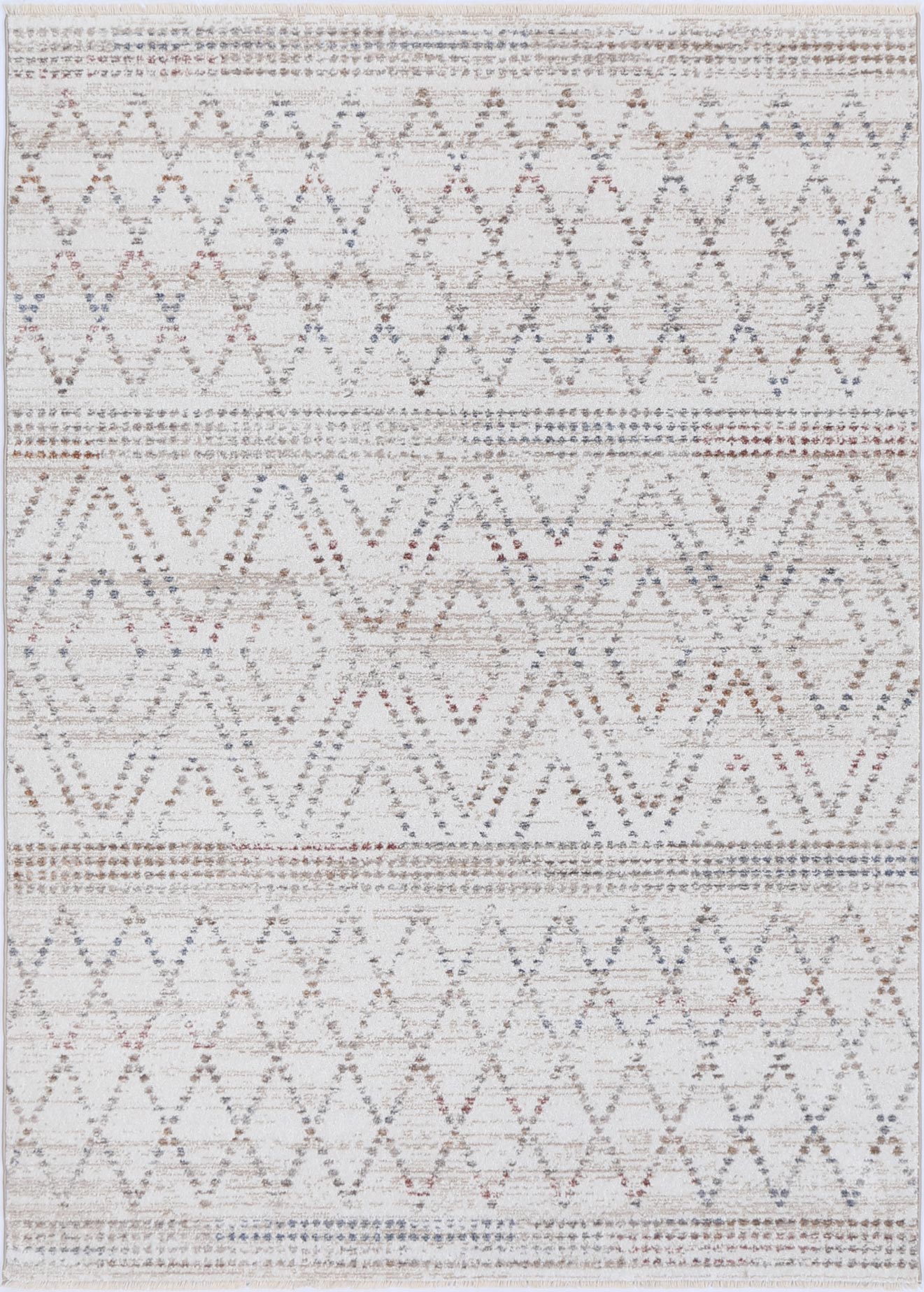 Annapolis Tabriz Beige Geometric Soft Rug