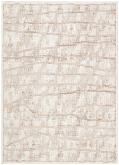 Sierra Abstract Ivory Lines Rug