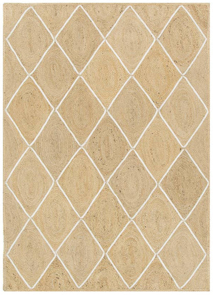 Artisan Pearl Diamond Rug