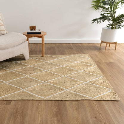 Artisan Pearl Diamond Rug