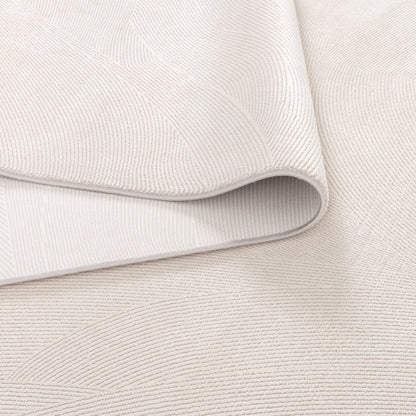 Chateu Geometric Lines White Rug - CH03