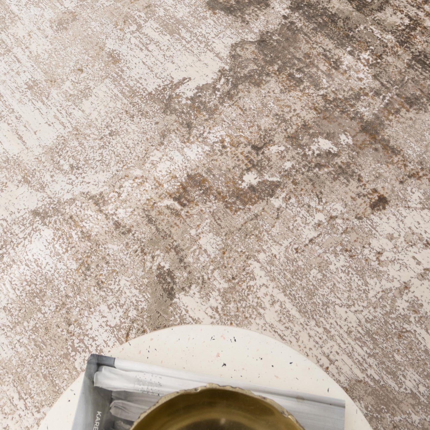 Chateau Abstract Beige Rug - CH05