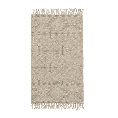 Diego Tribal Brown Wool Rug - DIEG02
