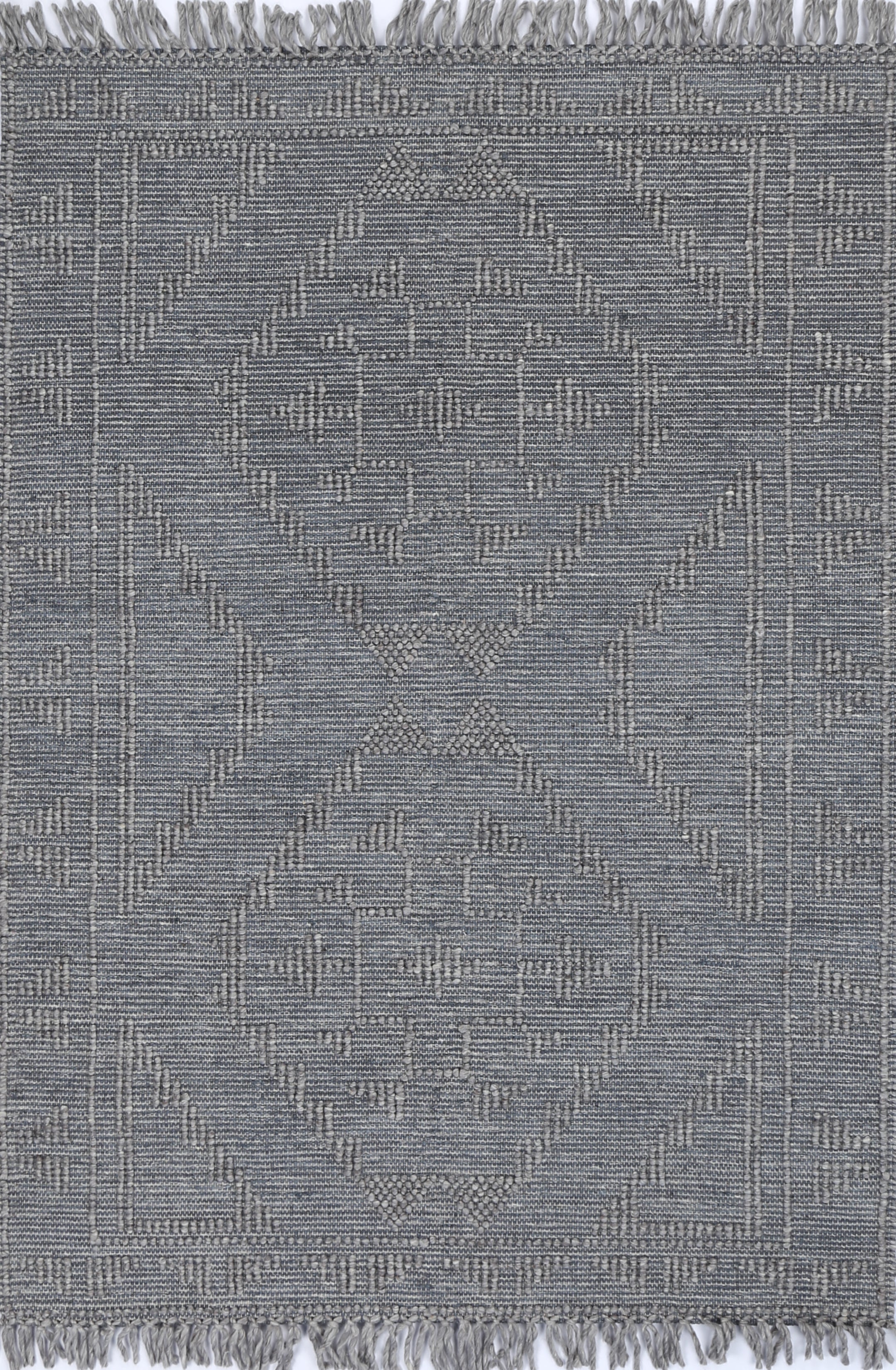 Diego Ornamental Grey Multi Wool Rug - DIEG03 – Boutique Rugs
