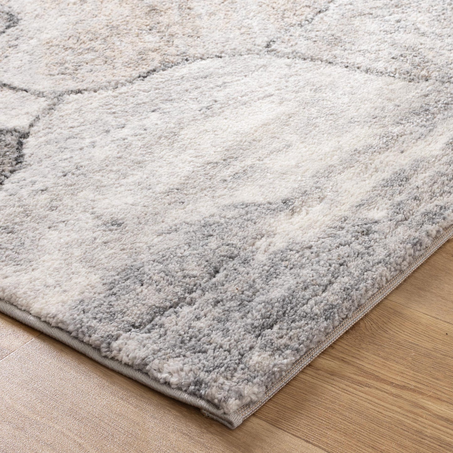 Dorado Grey Beige Sandstone Rug - D006