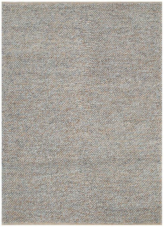 Eco Weave Grey Jute and Wool Rug