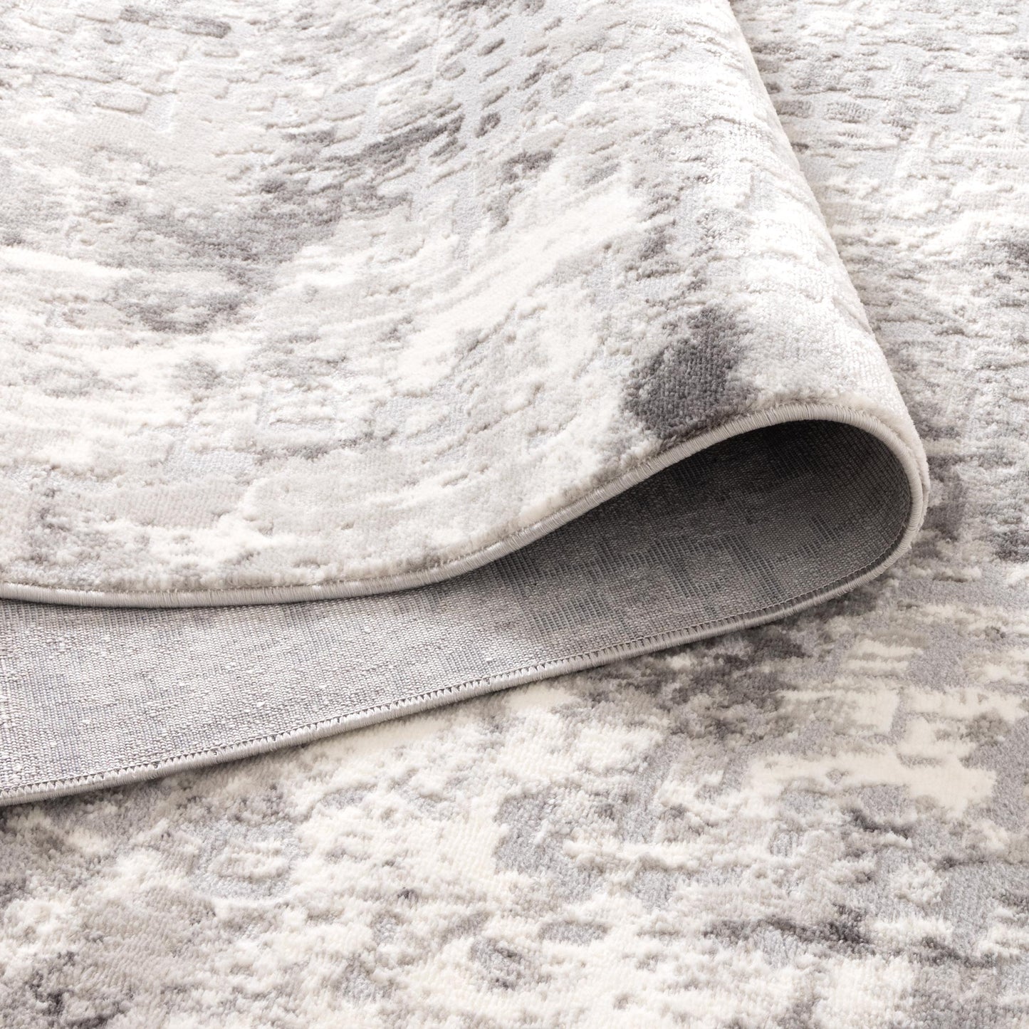 Jade Abstract Grey Rug - JADE003