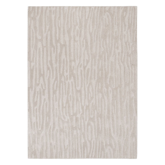 Les Nomades Sandstorm Beige Wool Rug