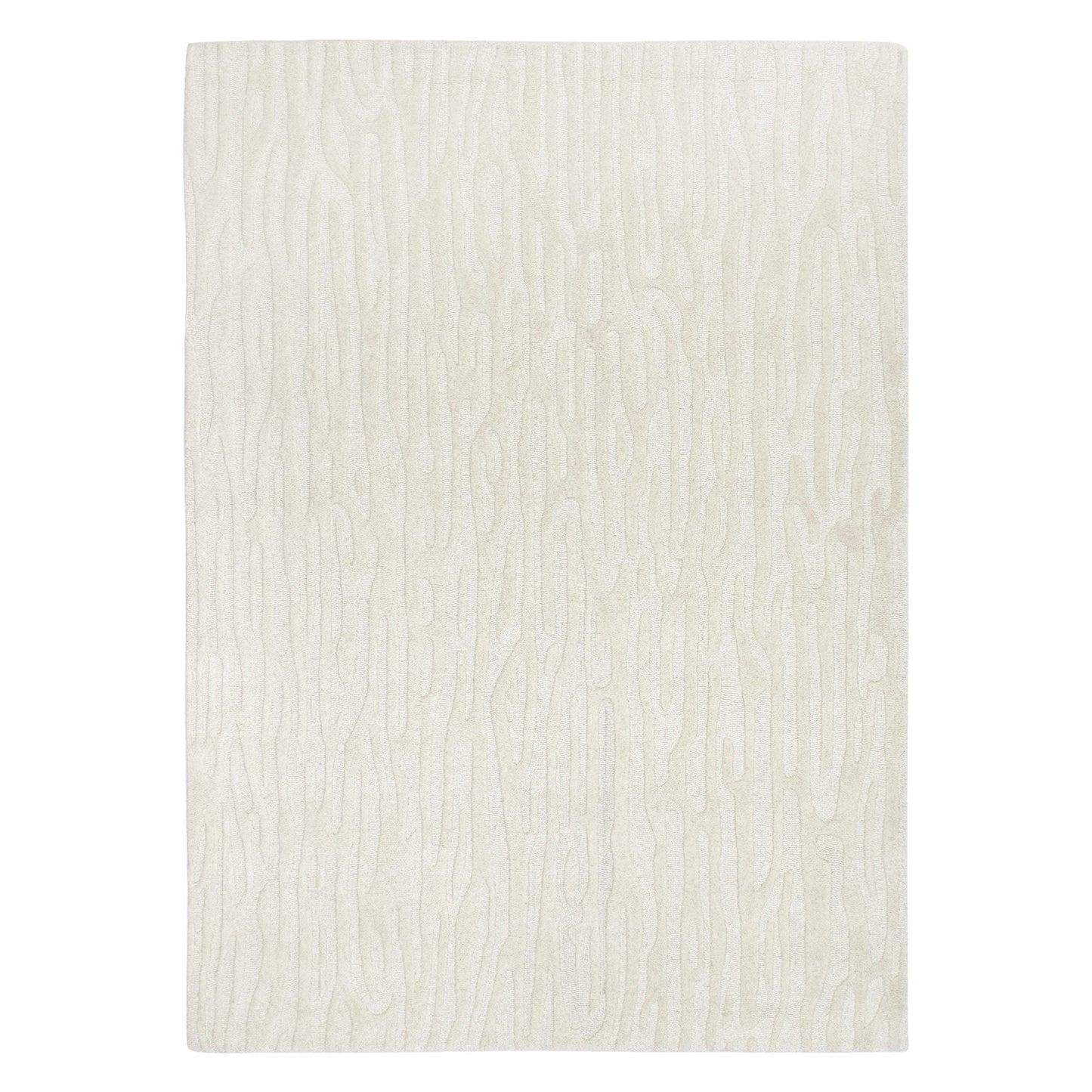 Les Nomades Sandstorm Cream Wool Rug