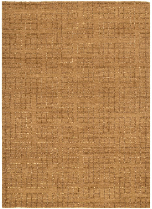 Abasco Sudan Brown Knitted Wool Rug