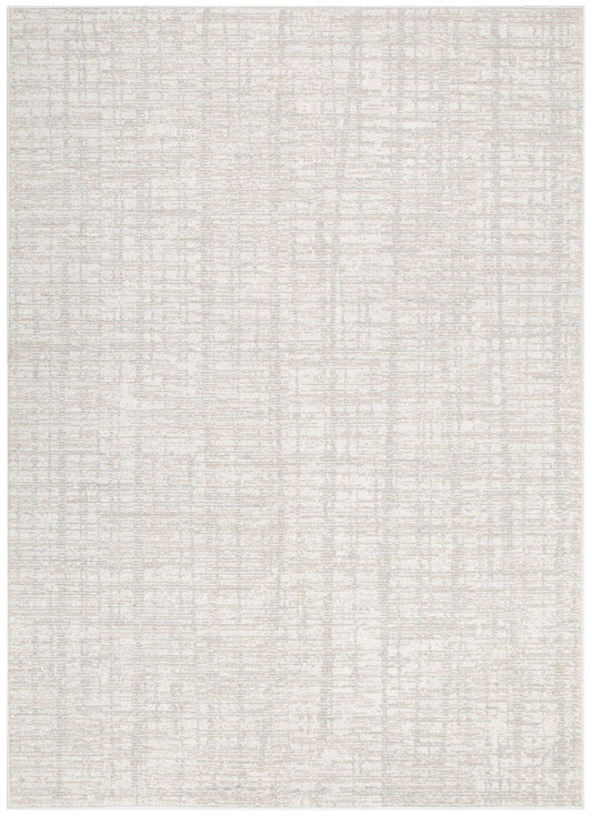 Toscana Distressed Lines Grey Beige Rug - TOS4