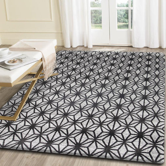 Morisot Dark Grey Web Rug