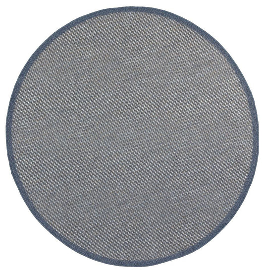 Sydney Navy Blue Indoor Outdoor Rug Round