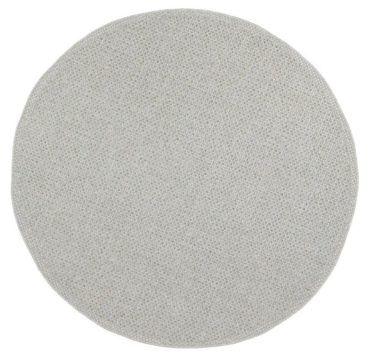 Sydney Silver Blue Indoor Outdoor Rug Round