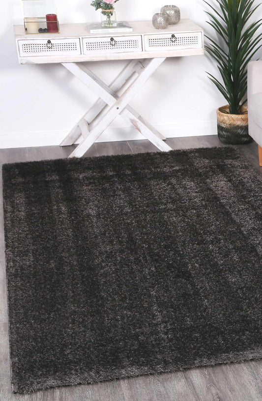 Puffy Soft Shag Anthracite Rug