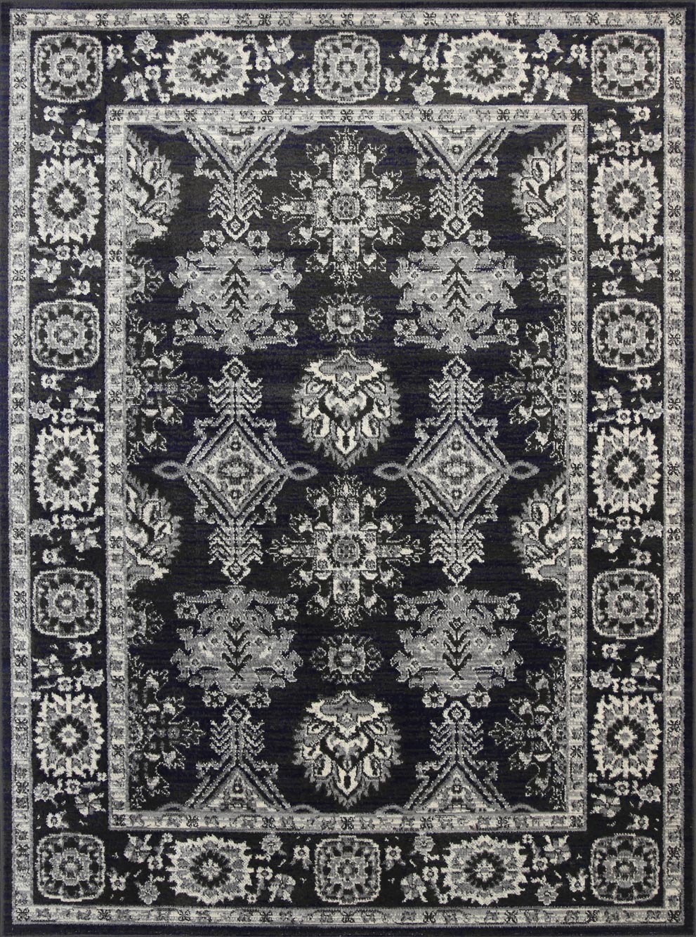 Sansa Ziegler Navy Grey Rug