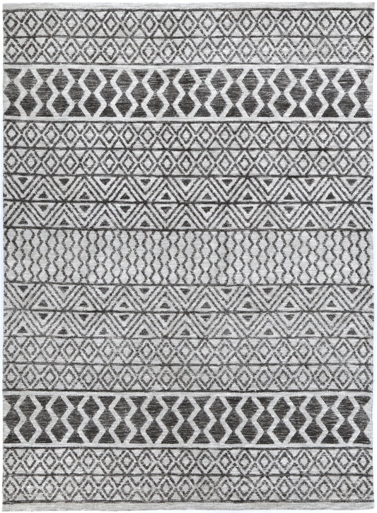 Alayah Tessellations Grey Rug