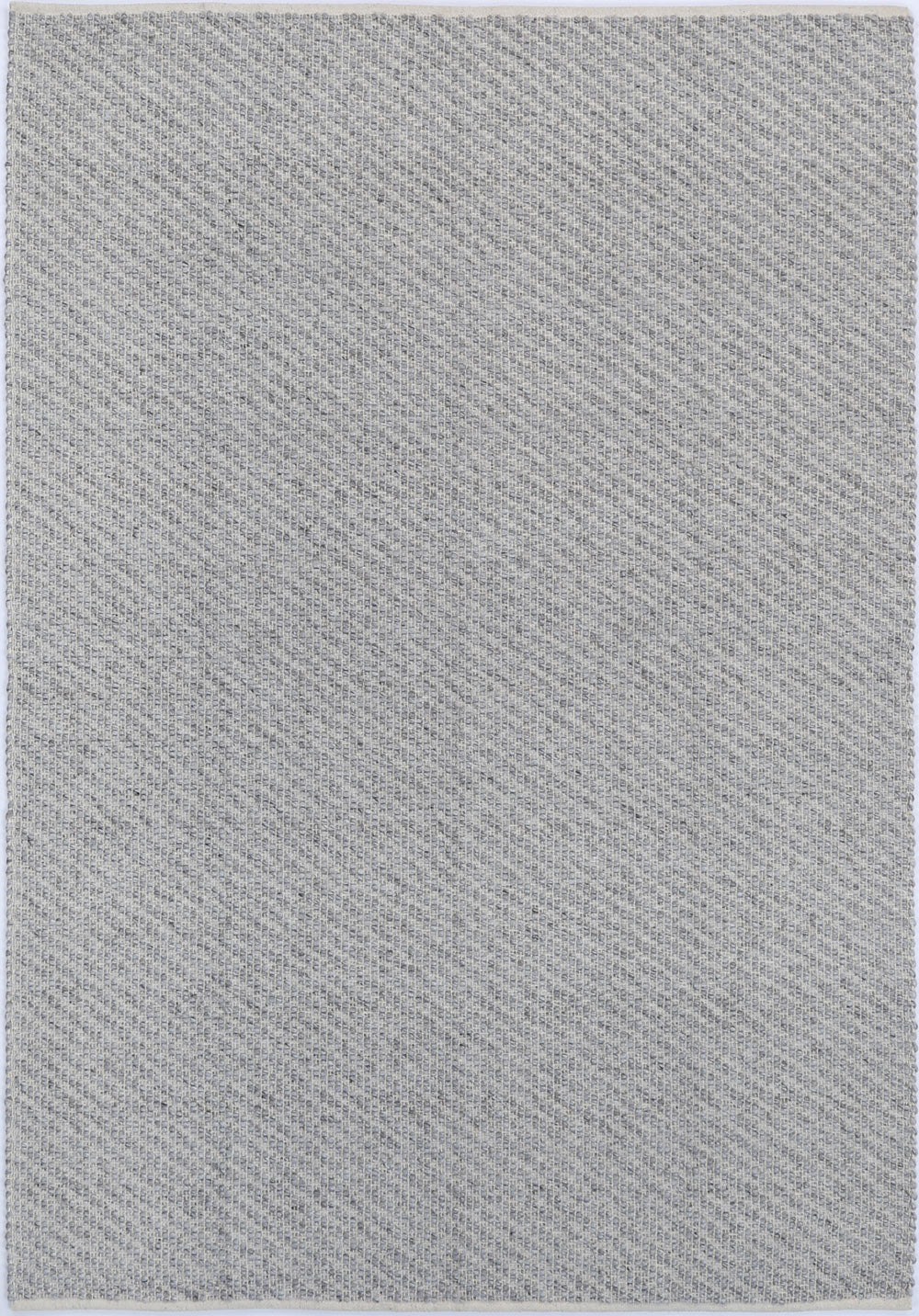 Gabbro Grey Wool Blend Textured Rug