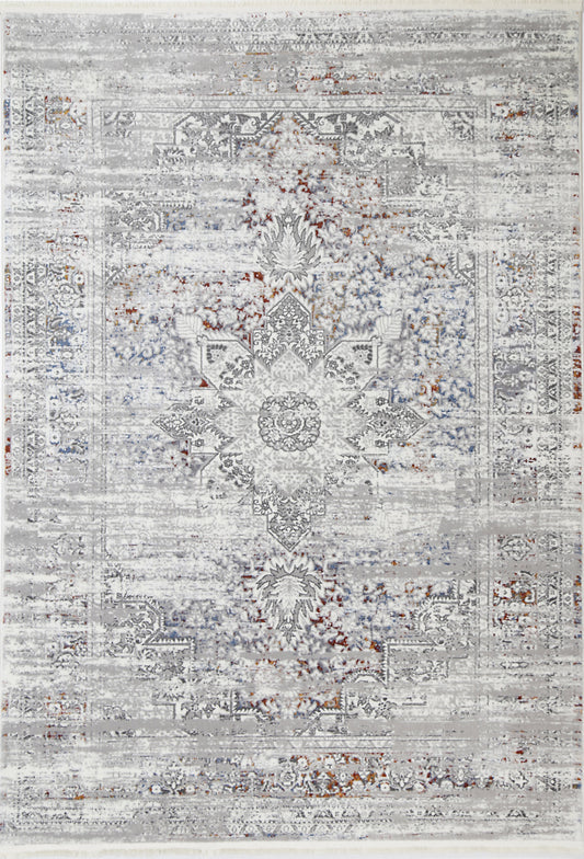 Paradise Medalion Grey Multi Rug