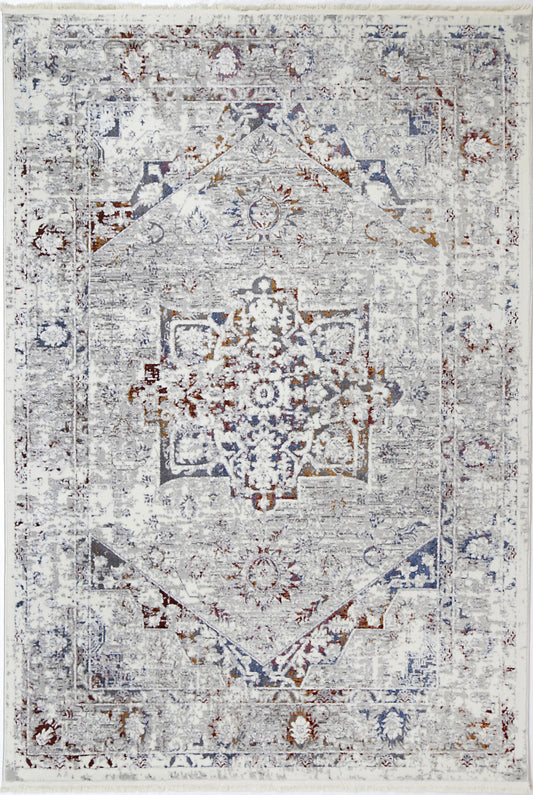 Paradise Classic Vintage Grey Multi Rug