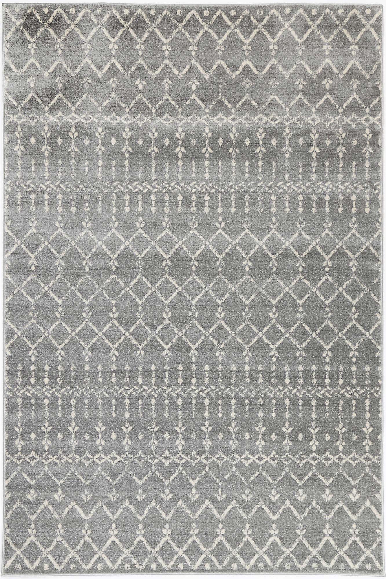 Graceful Aztec Grey Rug