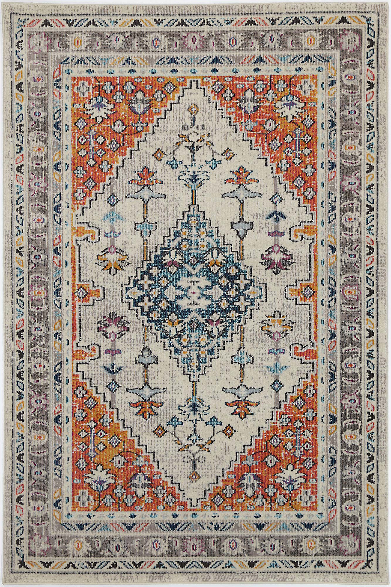 Graceful Rustic Multi Rug