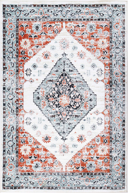 Anatolia Traditional Cream Terracotta Rug