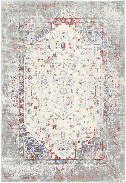 Expression Grey Multi Contemporary Rug