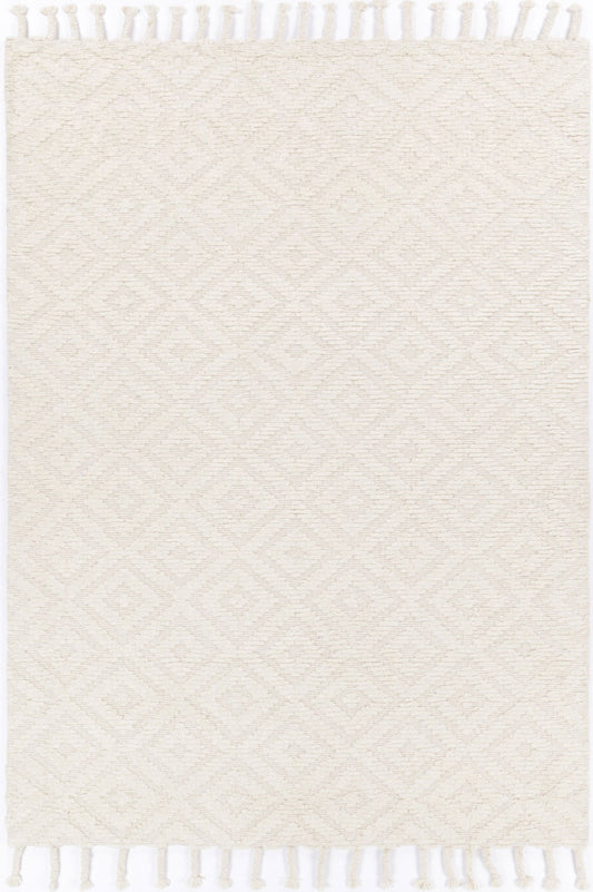 Kochi Plush Diamond Cream Rug