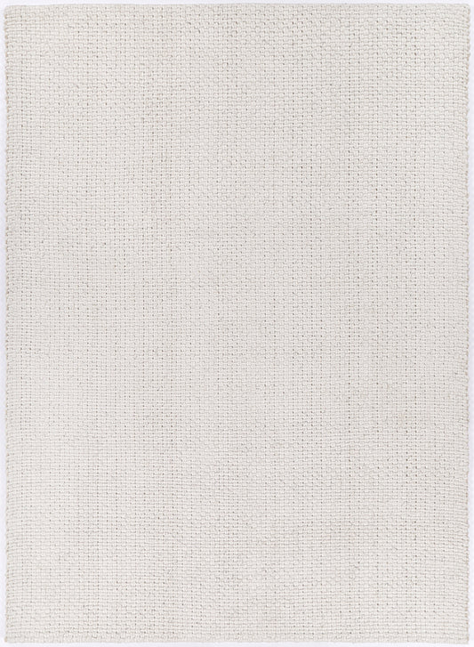 Rayna Chignon White Wool Blend Rug