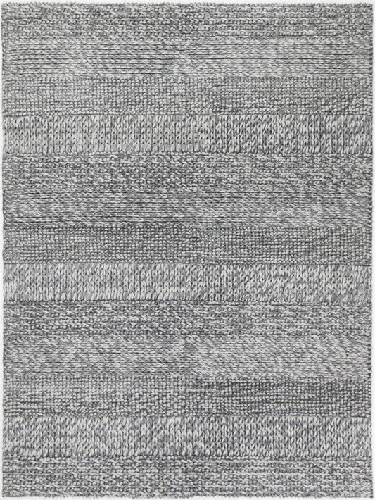 Rayna Grace Charcoal Wool Blend Rug