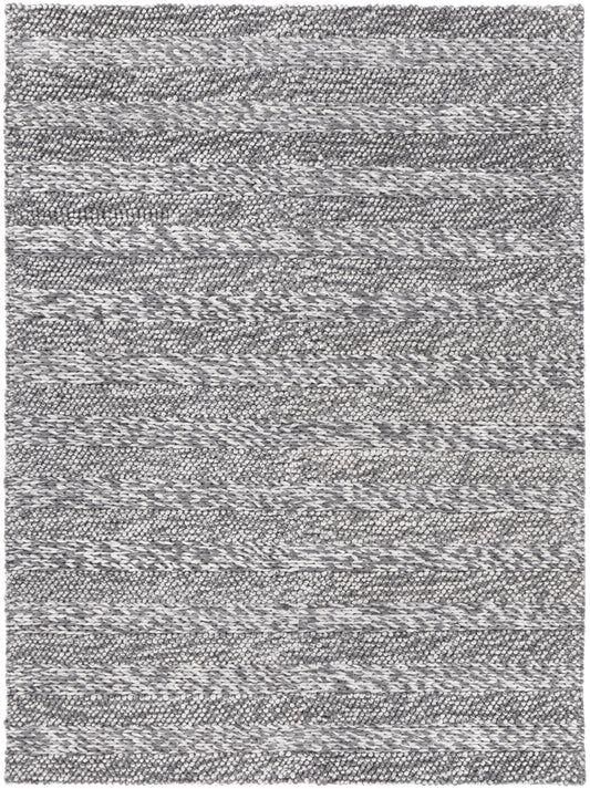 Rayna Ringlets Charcoal Wool Blend Rug