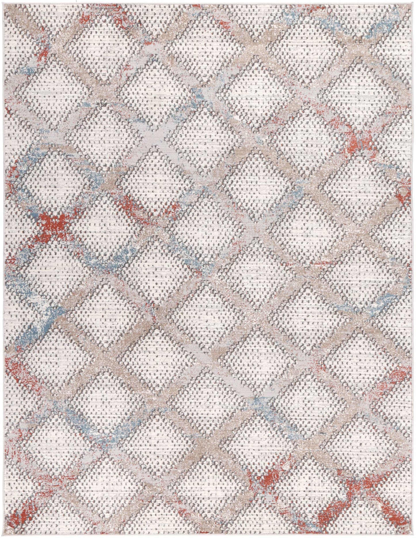 Manisa Diamond Cream Rug