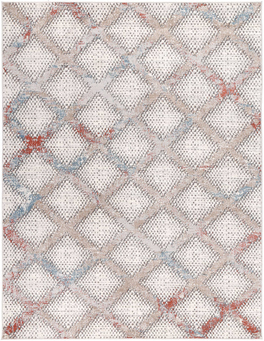 Manisa Diamond Cream Rug