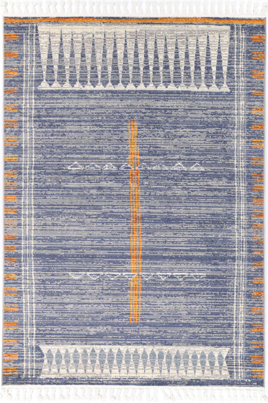 Kenza Tribal Blue Rug