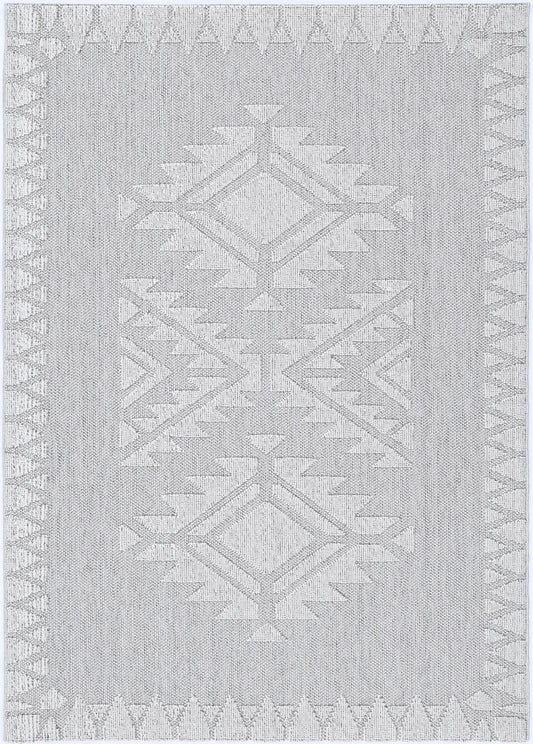 Elara Navarre Indoor / Outdoor Grey Rug