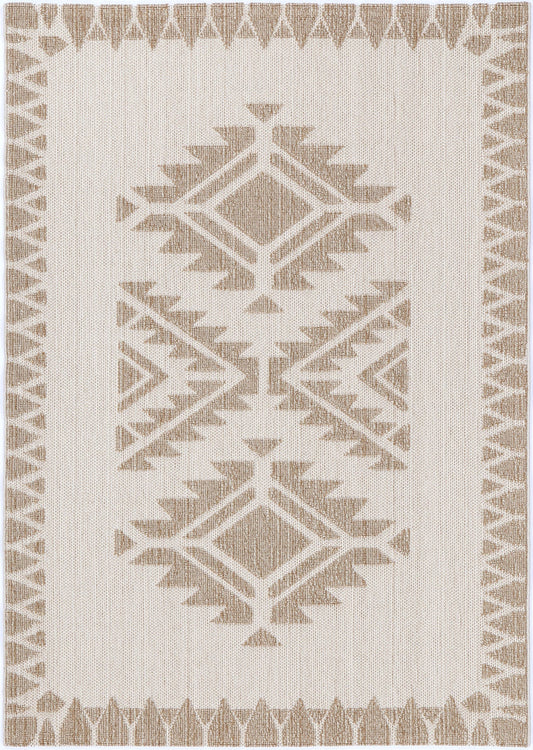 Elara Maki Indoor / Outdoor Beige Rug