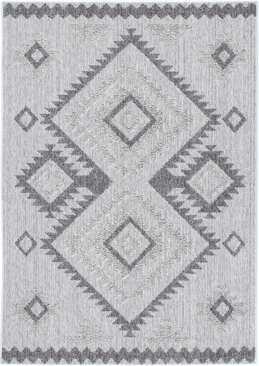 Elara Maki Indoor / Outdoor Grey Rug