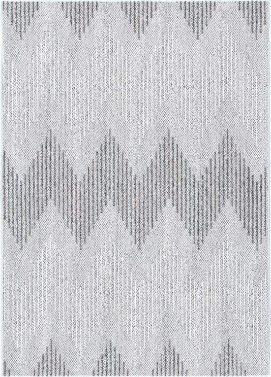 Elara Eagle Indoor / Outdoor Grey Rug