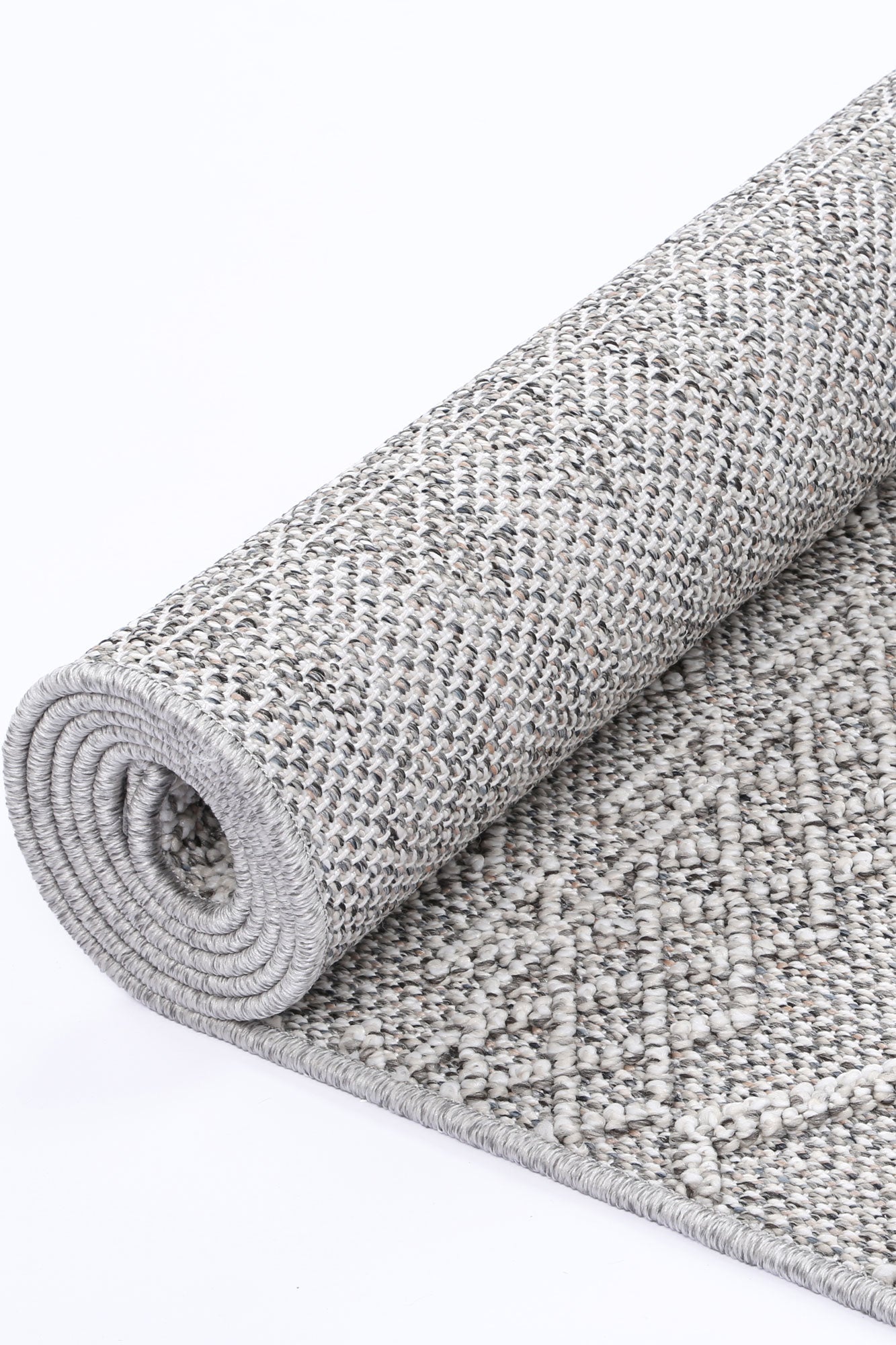 Elara Dracus Indoor / Outdoor Grey Rug