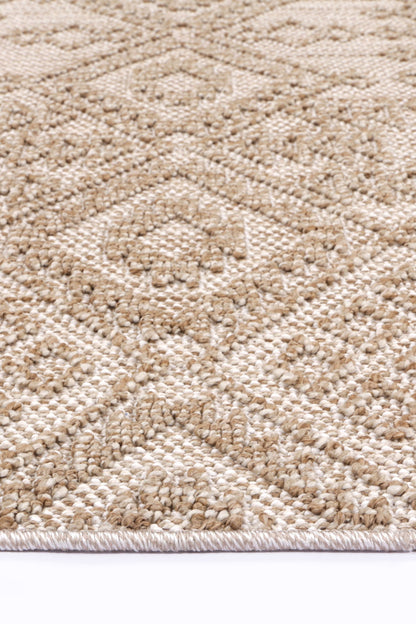 Elara Dracus Indoor / Outdoor Beige Rug