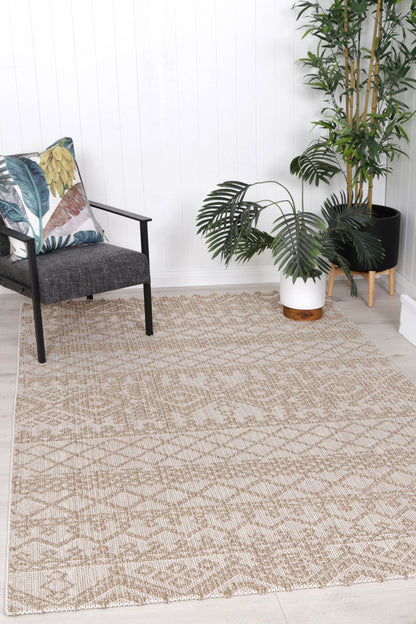 Elara Dracus Indoor / Outdoor Beige Rug