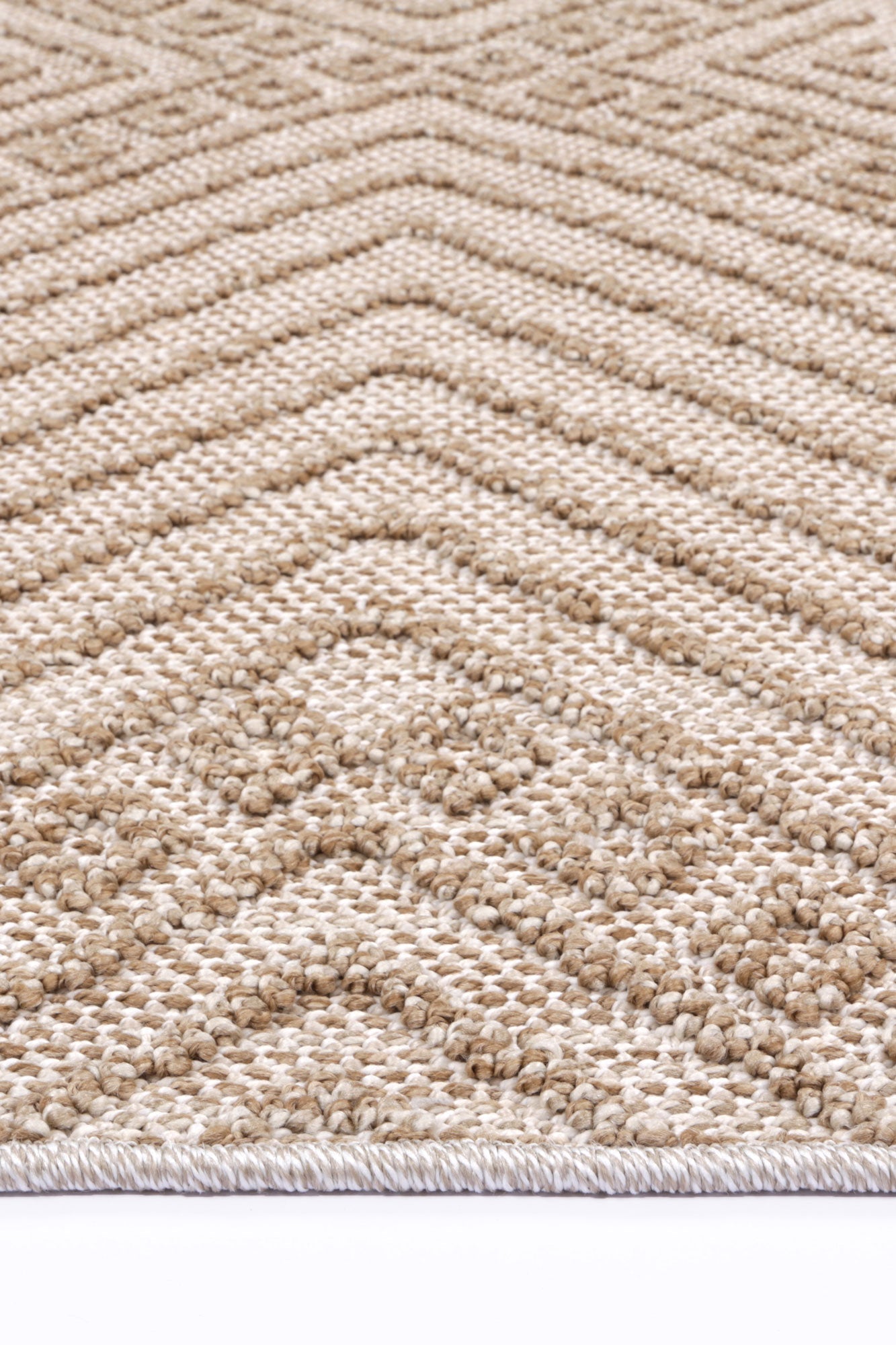 Elara Bresha Indoor / Outdoor Beige Rug