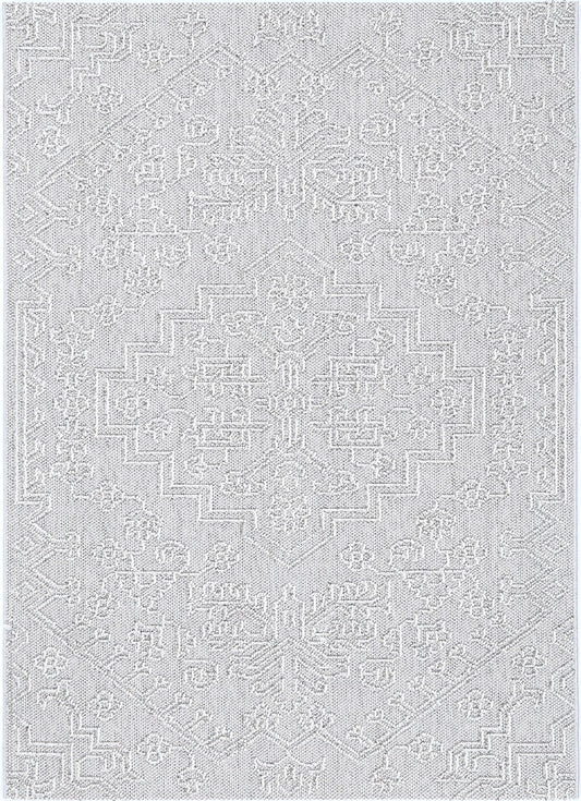 Elara Braska Indoor / Outdoor Grey Rug