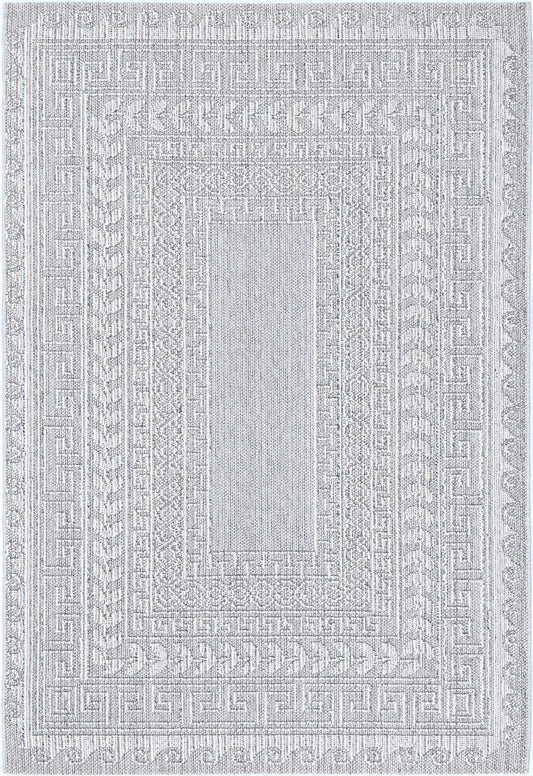 Elara Aura Indoor / Outdoor Grey Rug