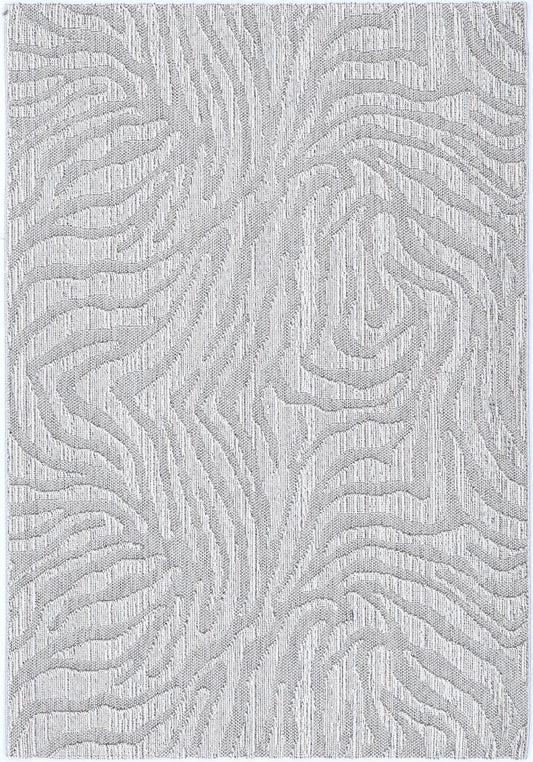 Elara Safari Indoor / Outdoor Grey Rug